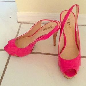 Guess high heeled pumps 9 1/2M